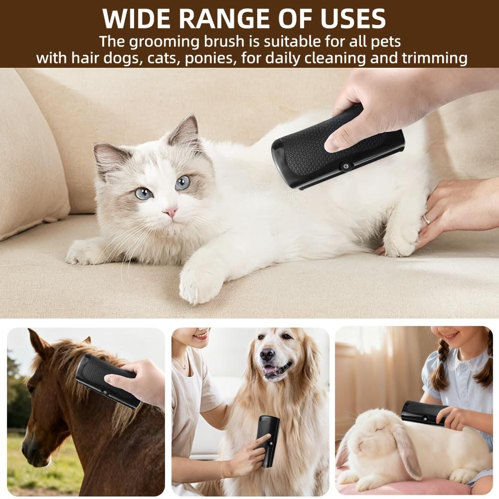 1pcsUpgraded Version of Professional Pet Hair Removal Brush/hair Removal Comb Suitable for Grooming Tools for Cats Dogs and Horses
