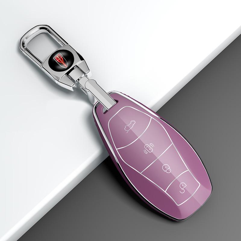 High-End Protective Key Case for Hongqi Models HS5, HS7, H5, H9, HS9, H7
