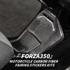 Used For Honda Forza 350 Carbon Fiber Scratch-Resistant Stickers Body Decorative Protection Motorcycle Accessories