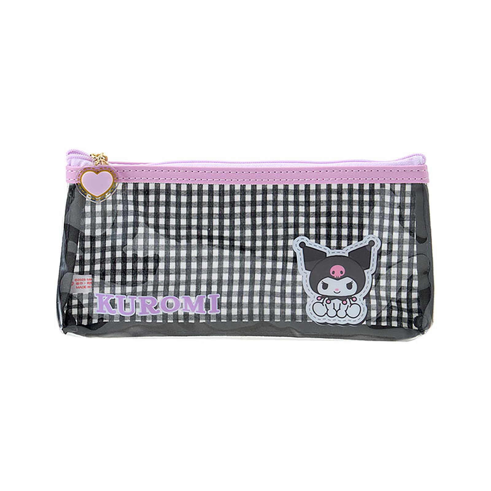 

Sanrio Clear Pencil PVC and Laminated Ages 3 and 642550 Case, Kuromi, Cotton, Up,