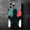 S-Schwert O-Online SAO Kirito Weiche Handyhülle für iPhone 16 16E 17 Air 15 Pro Max 14 Plus 13 Mini 11 12 7 Schwarze Rückseitenschale