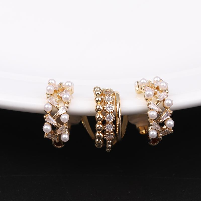 2Pcs Adjustable Clip-On Earrings Ear Cuffs Non Piercing Ear Corrector For Prominent Ears Jewelry Gifts