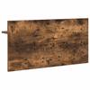 Wall Mounted Nightstand Smoked Oak 80 x 40 x 12 cm
