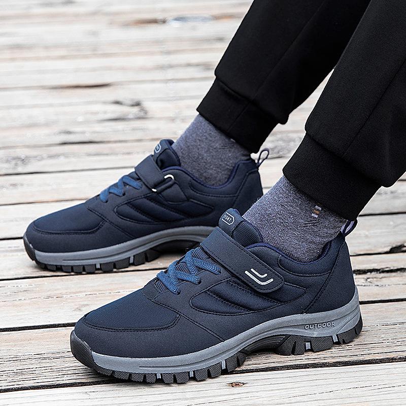 Elderly shoes men's and women's mother shoes autumn casual sports shoes middle-aged and elderly cotton walking shoes father shoes
