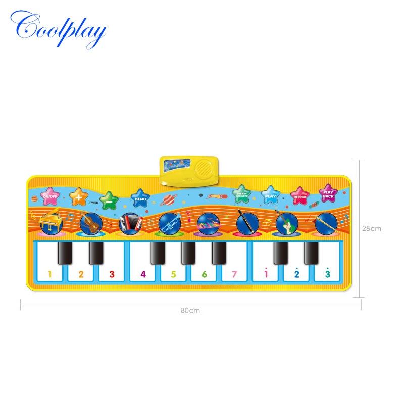 New Touch Play Keyboard Music Carpet Mat Premium Quality Educational Gift For Kids