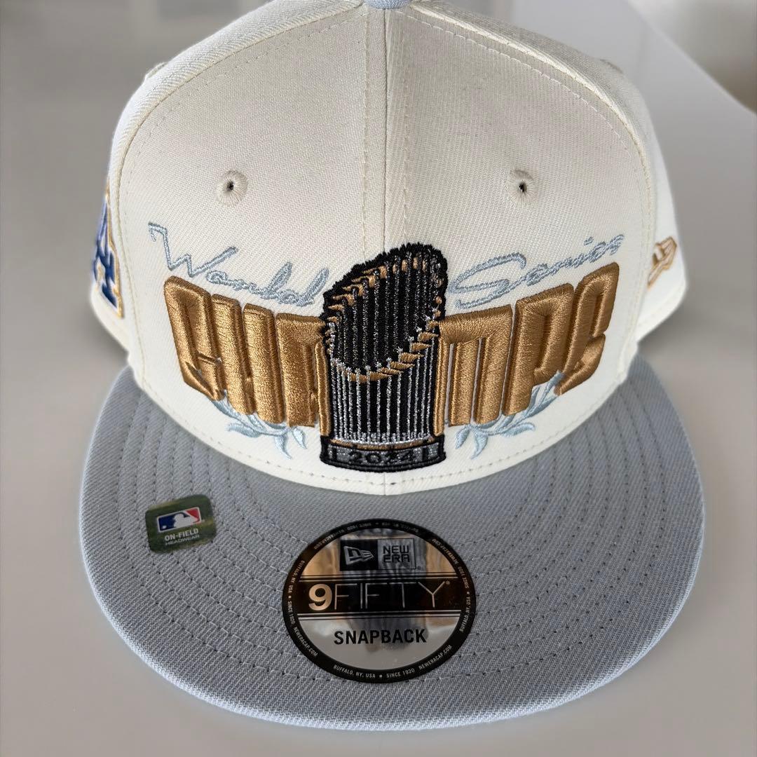 Used New Era Dodgers World Series Victory Cap 2024 9FIFTY