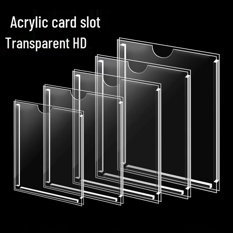 Deli Double-layer Acrylic Photo Display Stand