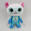 Super Kitty Team Crystal Super Soft Plush Toy Doll Blue Kitten Green Kitten Yellow Kitten Doll Children's Toy Holiday Gift