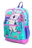 coral high Παιδική Τυρκουάζ Ροζ Σχολική Σακίδιο Πλάτης με Σχέδιο Γάτας με Παγωτό 23751