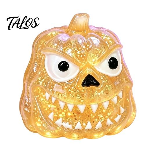 Novelty Gifts for Birthday Halloween Pumpkin Maltose Squeeze Toy, Soft Slow Rising TPR Fidget Toy Interactive Games Travel Stress Relief And