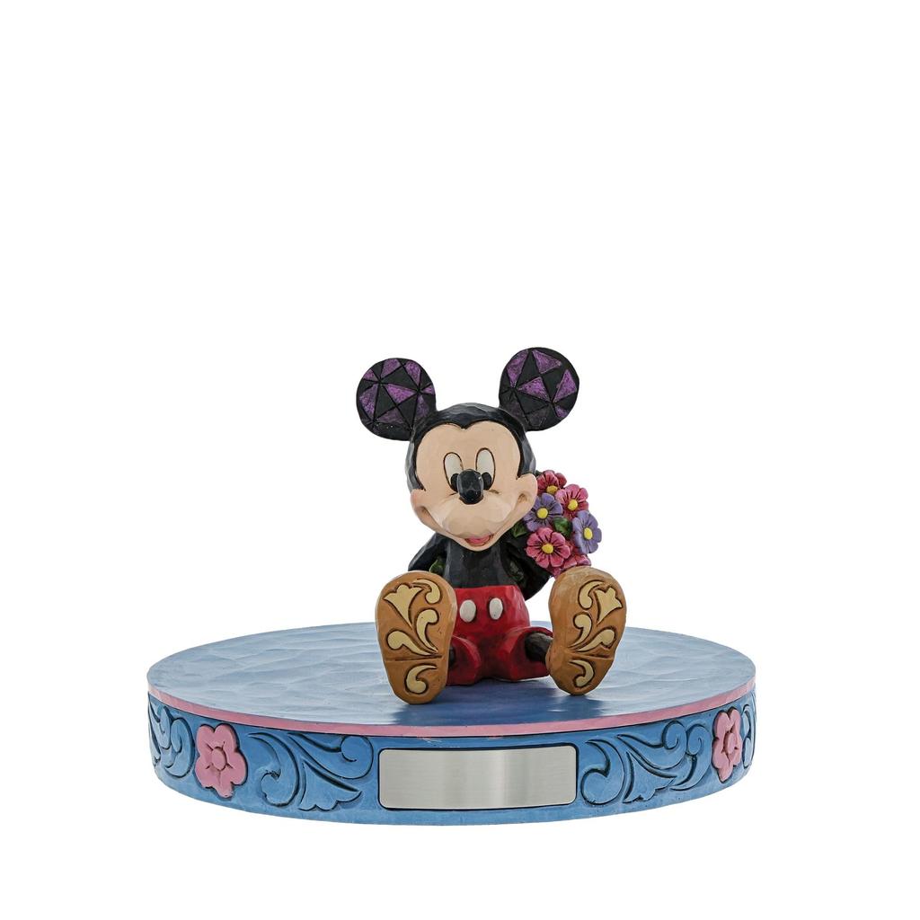 Enesco Disney Tradition Jim Shore Mini Mickey Mouse Sitting Pose Disney Figure Inch 2.75