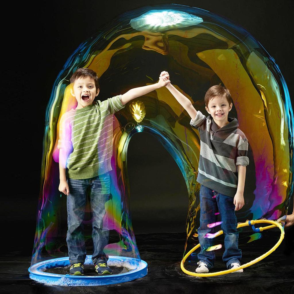 Uncle Bubble Giant Mega Loop - 65cm Diameter, Large Enough for a Person to Enter, Extra-Large Bubble Machine with Special Bubble Solution, Perfect for