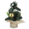Tiny Table Top Christmas Tree with Ornaments for Festive Home Decor