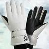 Winter Men Women Ski Gloves Windproof Warm Waterproof Touch-Screen Fleece Non-slip Snowboard Snowmobile Cycling Skiing Gloves