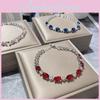 Modern Floral Hand Jewelry With Zircon Stones For Stylish Female Accessories