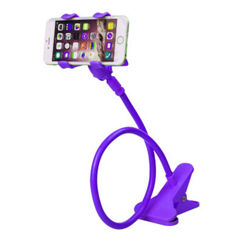 Creative Lazy Phone Holder Flexible Adjustable Cellphone Holder Universal Lazy Bracket 360° Adjustable Stand Clip Phone Stand
