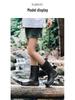 Women's 2025 Fashion Mid-Calf Waterproof Non-Slip Silicone Rain Boots with Thick Sole