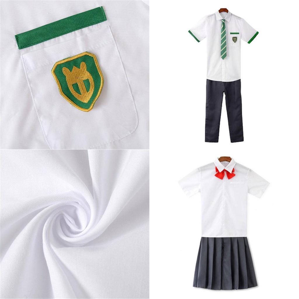 Exquisite Your Name Tachibana Taki And Miyamiu Mitsuha Cosplay Costume Perfect For Anime Lovers
