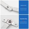 Aluminum Alloy Casement Window Wind Stopper with Stainless Steel and Plastic Elements