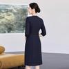 Women's Long Sleeve Professional Formal Work Dress