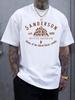 Sanderson Witch Museum Graphic T-shirt - Casual Crew Neck