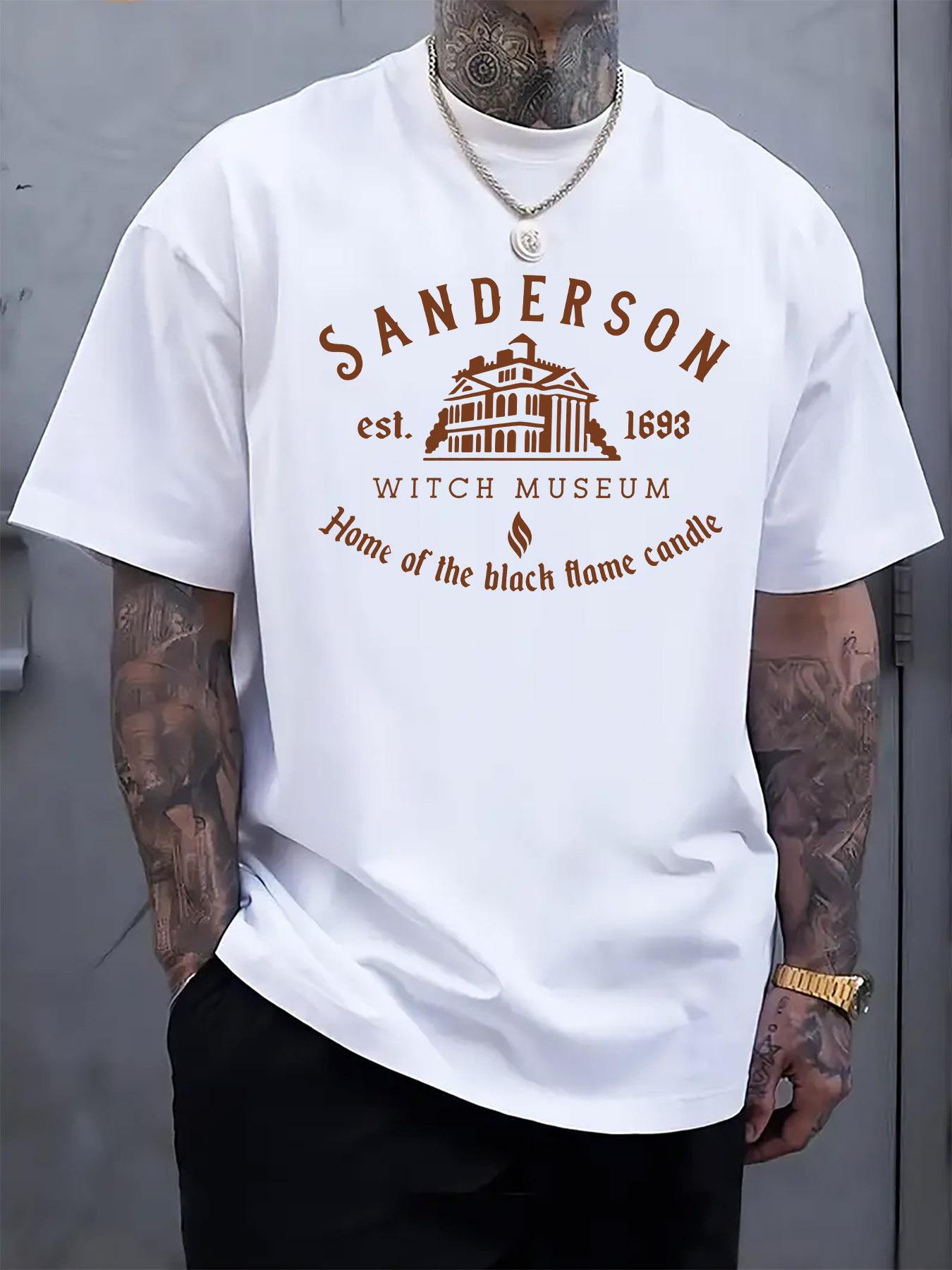 Sanderson Witch Museum Graphic Tshirt - Casual Crew Neck S