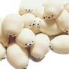 Kawaii Mini Soft White Seal Stress Relief Healing Toy Kids Gift Anti-Stress Ball Fingertip Squeeze Fun Toy Table Cute Ornaments