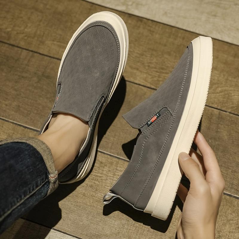 Fashion Men Sneakers Comfortable Driving Shoes Casual Flats Loafers Fashionable Minimalism Style New Men's Date Party Strolling Shoes