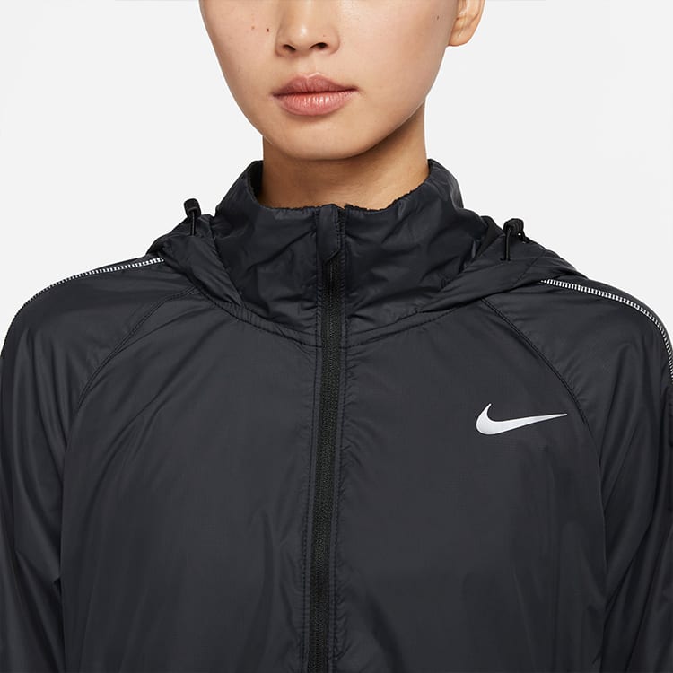 Nike Jackets Women's Black Hooded Moderate Other CU3386-010