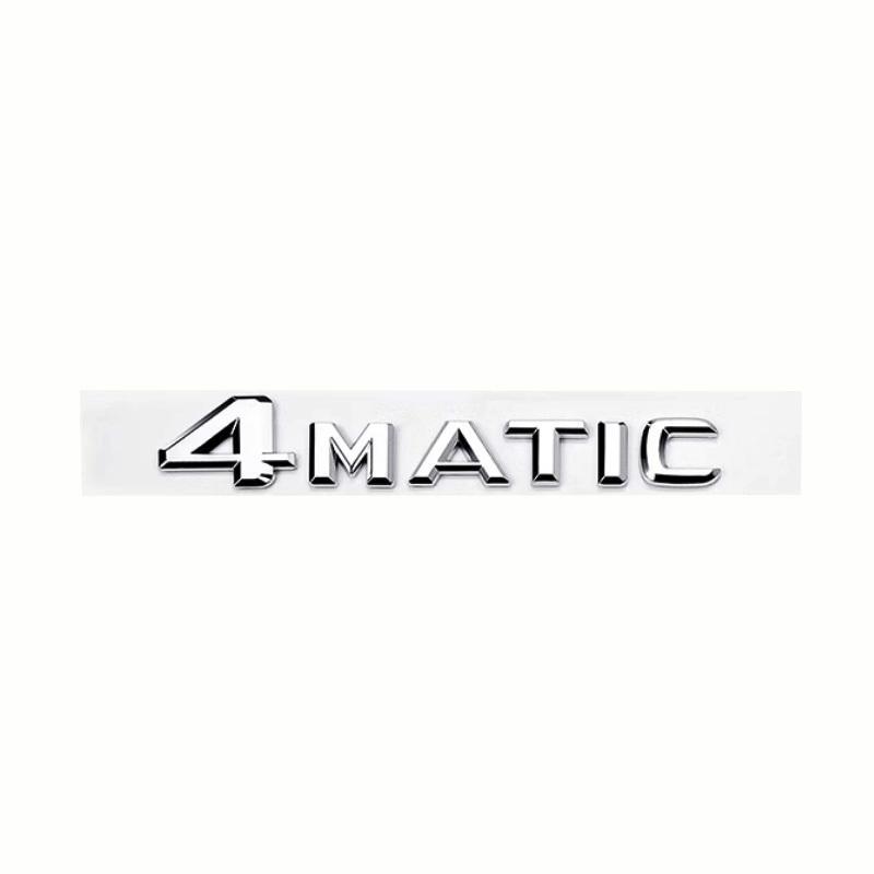 3D ABS Buchstaben E220d GLC220d C220d C250d GLE350d 4Matic Emblem für Mercedes Benz W205 Auto Kofferraum Aufkleber