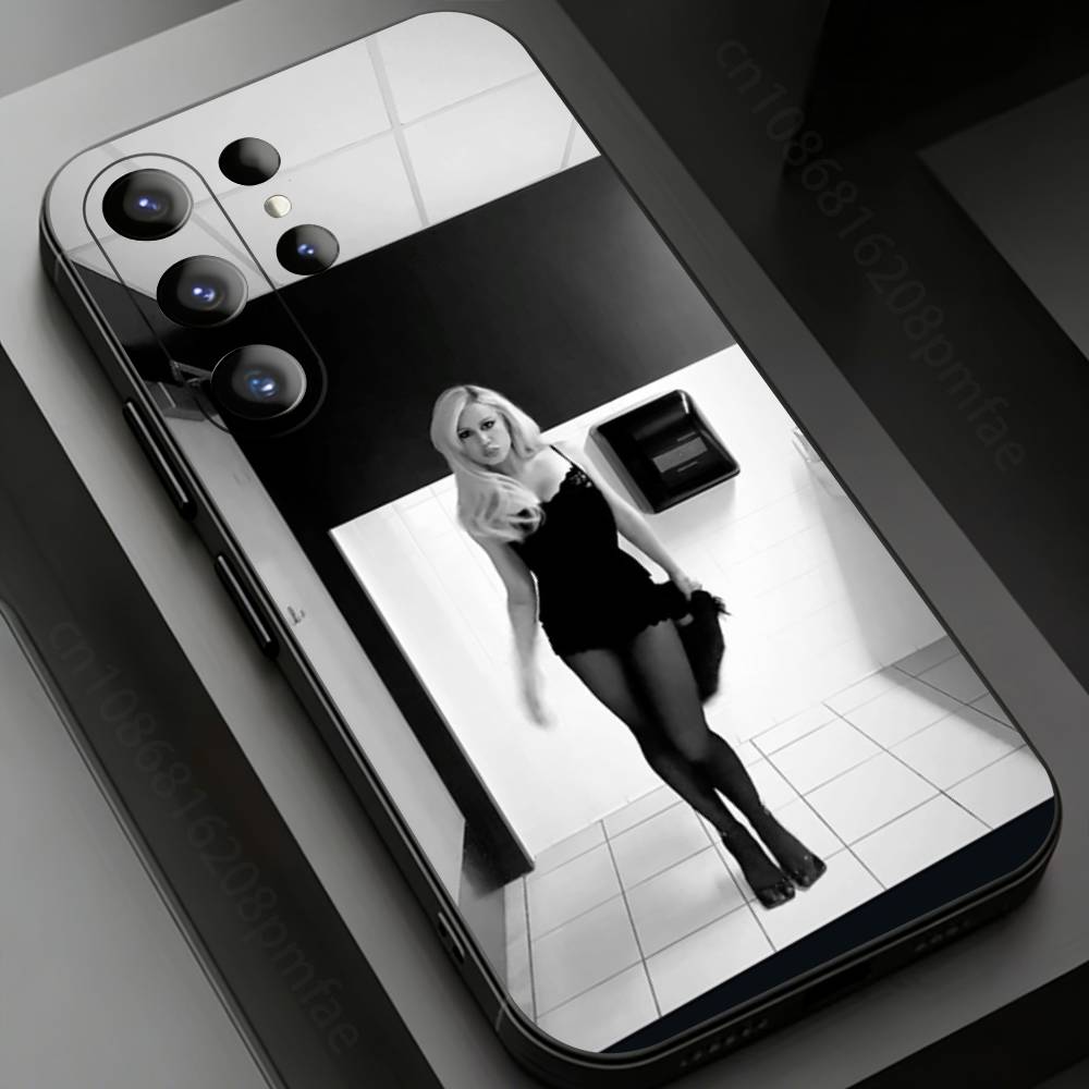 

Worst Girl In America S-Slayyyter Phone Case for Samsung Galaxy S20,23 Ultra S24,22 Plus S25,26,21FE TPU Cover Samsung S21 s305G