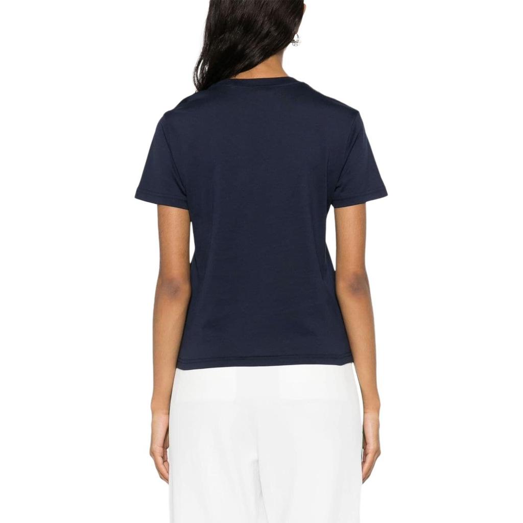 (WMNS) Gucci SS25 Printed T-Shirt 'Navy' Women's 787299-XJGNW-4735