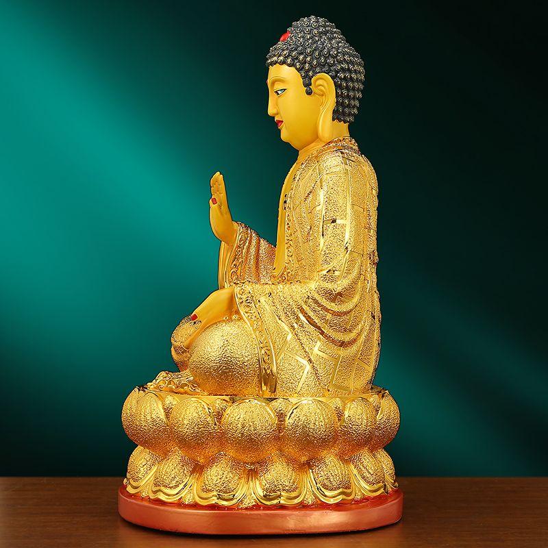 Tathagata Buddha Blessing Decoration Statue of Shakyamuni Buddha Home Decoration