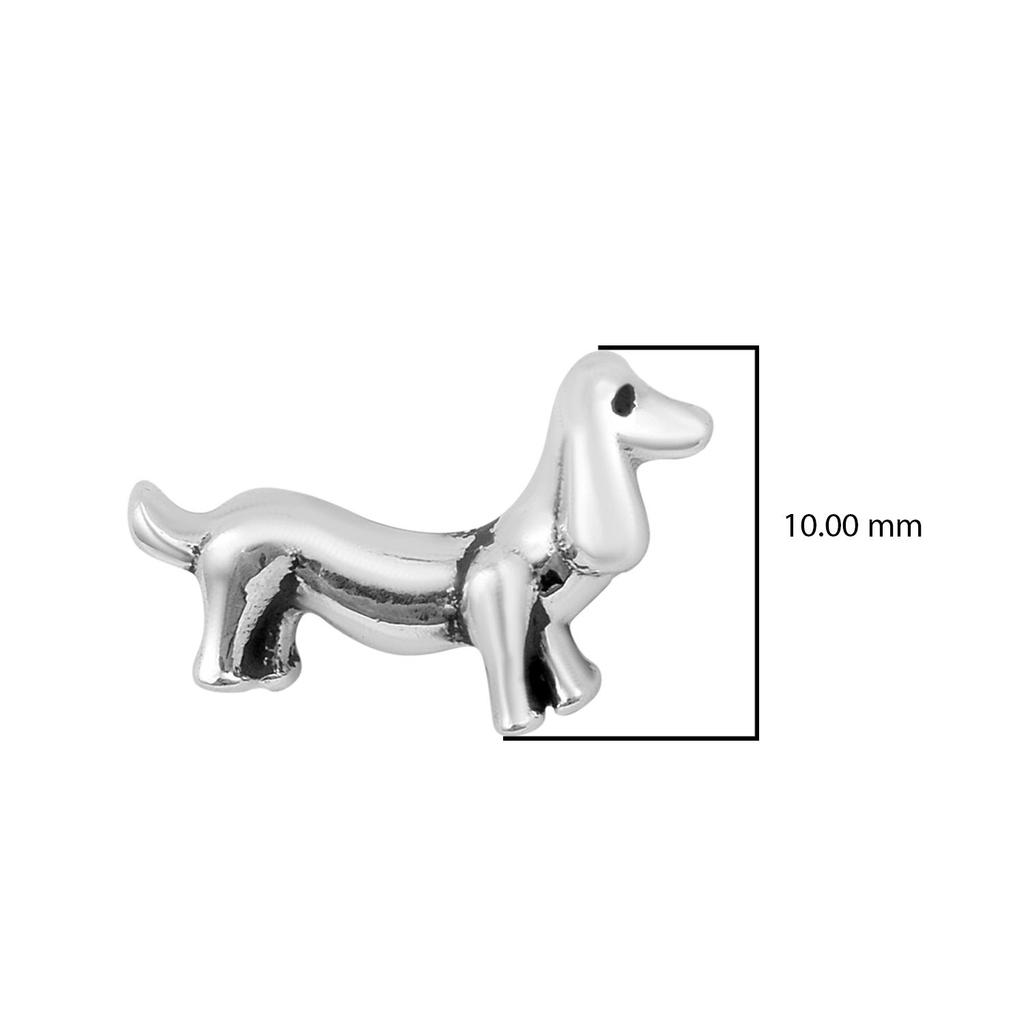 Dackel Hund Ohrstecker - 925er Sterlingsilber