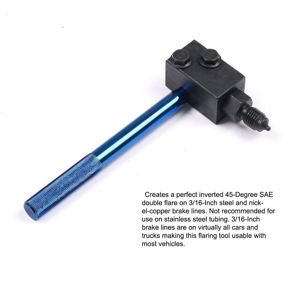 Professional Grade Double Flaring Tool 3/16 Inch Brake Pipe Flaring Tool  Vehicle Maintenance