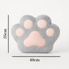 Paw Print 40cm X Cute and Cozy Nap Cushion with Seat Chair Body Lumbar for Office and Living Room Queen-b Cushion, Fluffy, 35cm, Pillow, Pocket,
