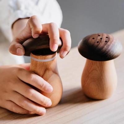 Mushroom Shaped Toothpick Box Easy To Operate Sealing Ring Does Not Fall Off Convenient To Use Large Capacity