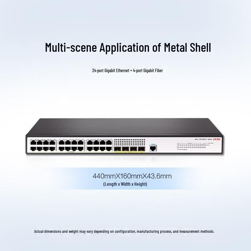 H3C S5130 Series Gigabit Managed Ethernet Switches