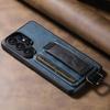 Wrist strap Wallet Faux Leather Kickstand Case Phone Case Feel For Samsung Galaxy S26 Ultra S25 Plus S24 S23 S22 Note20 Ultra