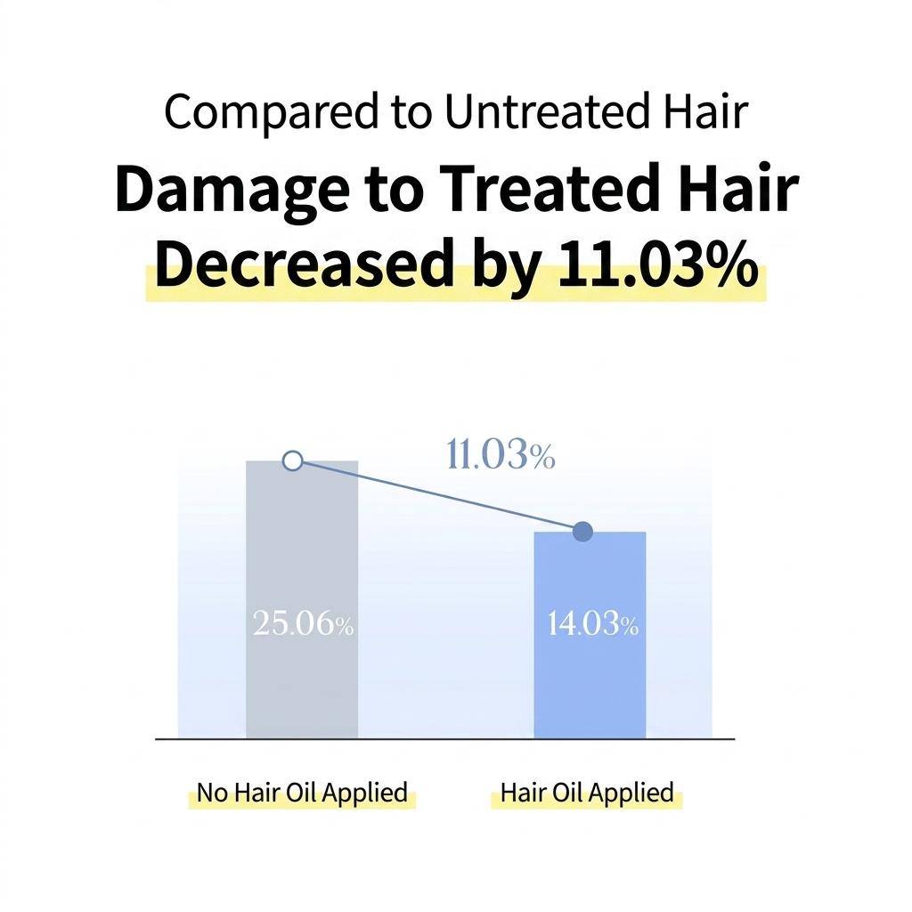 GROWUS Damage Therapy Hair Oil (65ml) [K-BEAUTY] Heat Protection & Glossy Shine