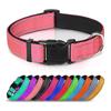 Hochreflektierendes Leichtes Haustier Hundehalsband Leine Set Benutzerdefiniert Verstellbar Stilvoll OEM Design Luxus Stil Kleine/Mittlere Rassen Kostenlos