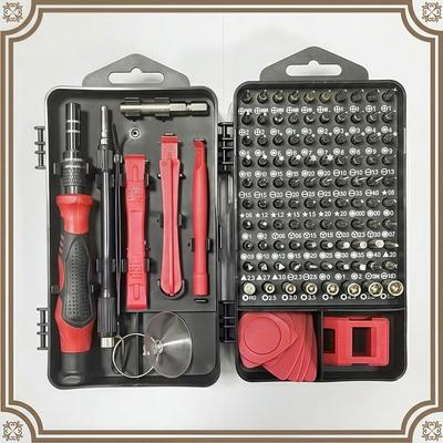 115-in-1 Precision Screwdriver Set Multi-functional Portable Magnetic Repair Tool Kit Durable Screwdriver Kit For Home Repair