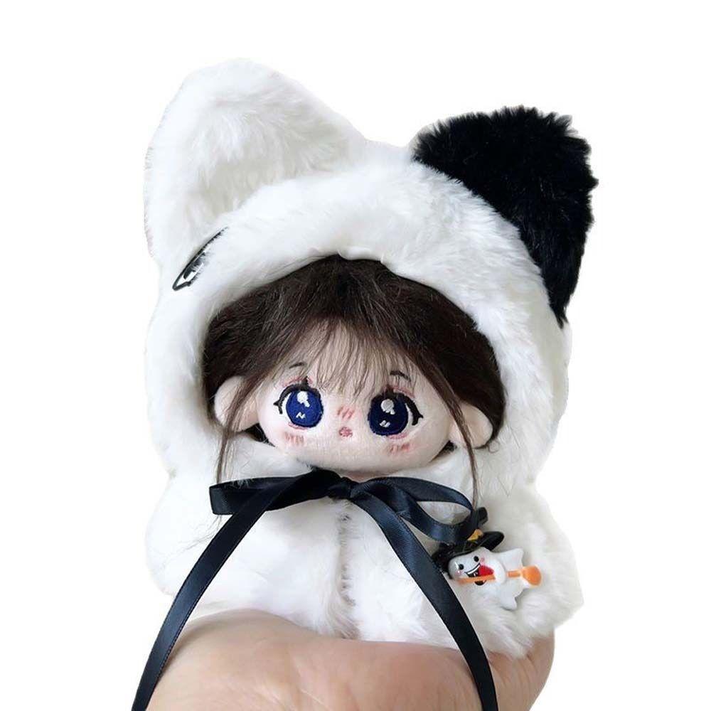 

Clothes Outfit Cotton Doll Clothes Hallowmas Theme Doll Cloak 10cm Doll Clothes Kids Children білий