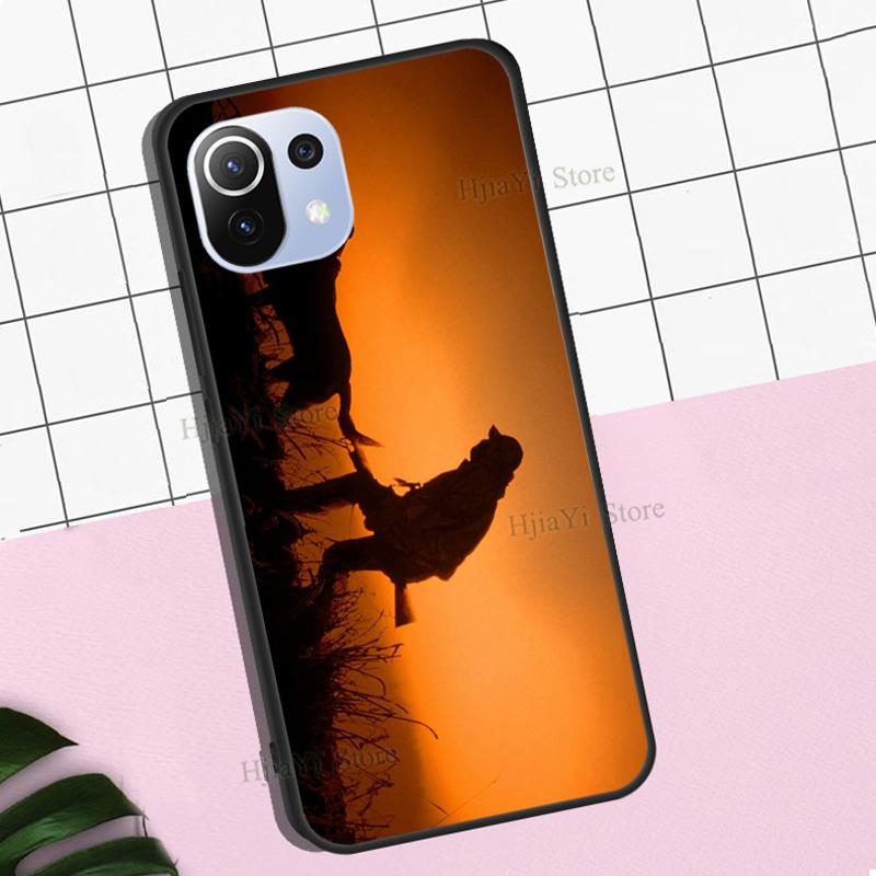 Vogel Ente Jagd Sonnenuntergang Für Xiaomi Mi 11 Ultra 9T 10T Pro Note 10 Lite Hülle Für POCO X3 Pro M3 F2 F3 Handyhülle