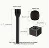 Universal Lavalier Street Reporter Microphone and Handheld Pole for Interviews