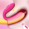 Wireless Remote Control Vibrating G Spot Clitoris Stimulator Double Penetration Dildo Vibrators Couples Adult Sex Toys for Women
