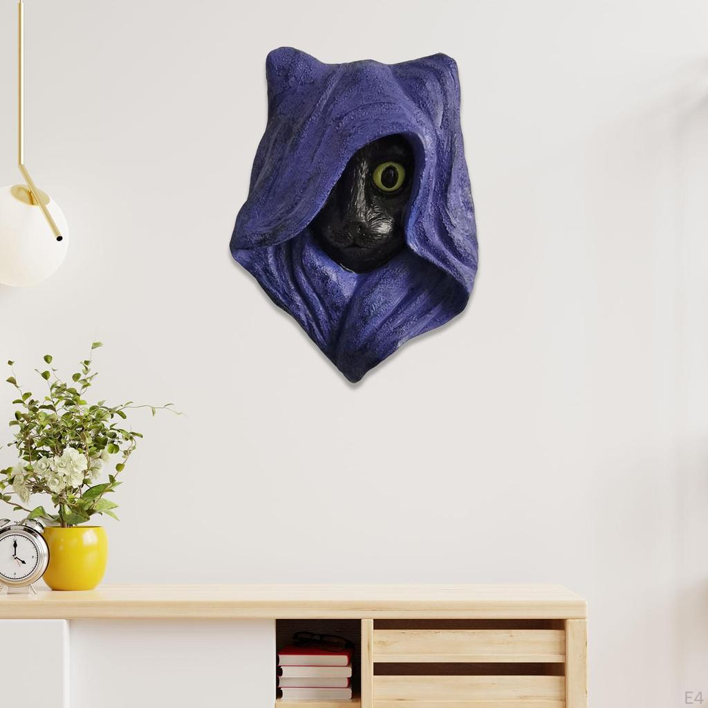 Decorative Mysterious Figurine Statue, Animal Sculpture Ornament for Bookshelf