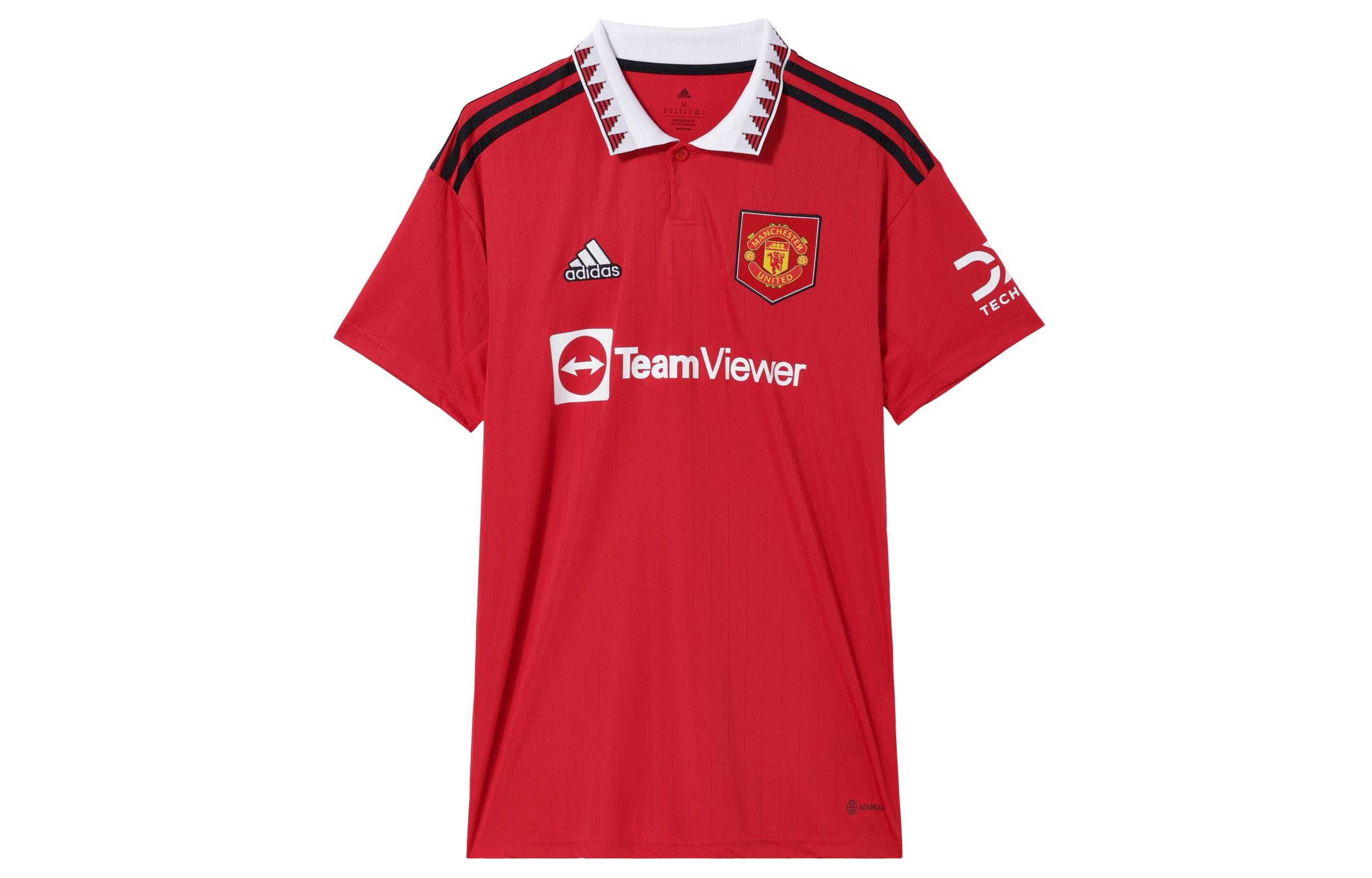 Adidas logo-print polo shirt H13881 S