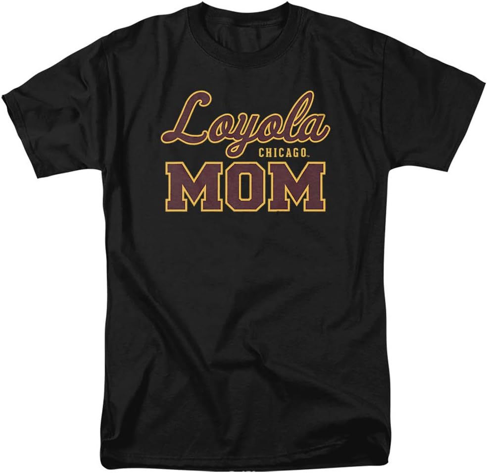 Official Collegiate Mom Design Unisex Adult Apparel for Men & Women T-Shirt Collection S разноцветный