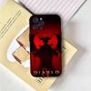 L-Lilith D-Diablo 4 Phone Case Phone Case For iPhone 16,15,14,13,12,11,Pro,X,XS,Max,XR,Plus,Mini Soft Black Cover